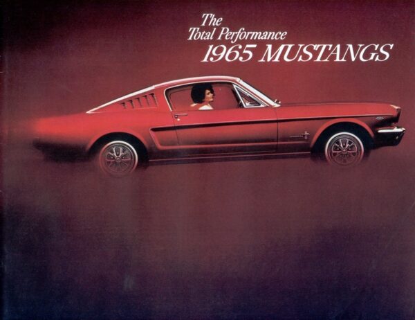 Classic Ford Mustang Sales Brochure 1965