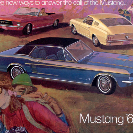 Classic Ford Mustang Sales Brochure 1967