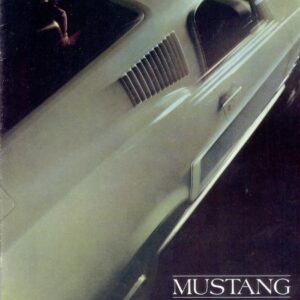 Classic Ford Mustang Sales Brochure 1968