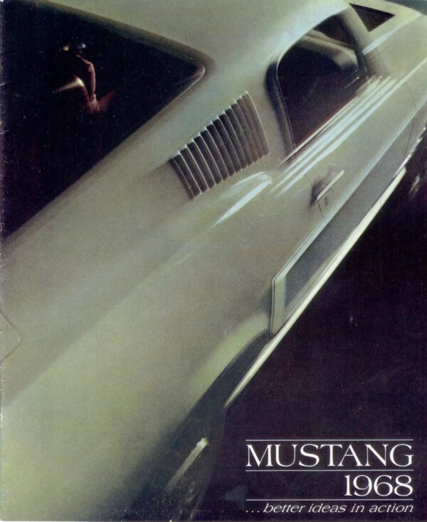 Classic Ford Mustang Sales Brochure 1968