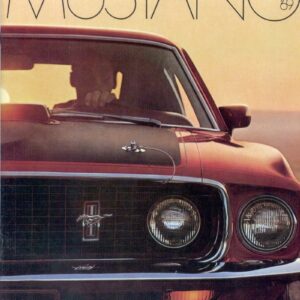 Classic Ford Mustang Sales Brochure 1969