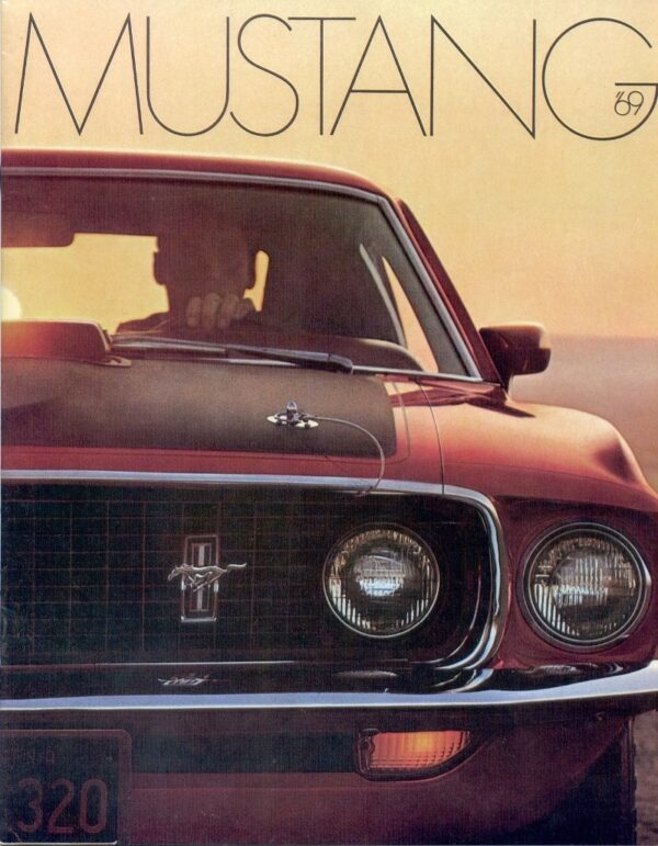 Classic Ford Mustang Sales Brochure 1969