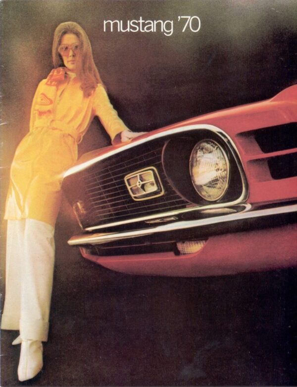 Classic Ford Mustang Sales Brochure 1970