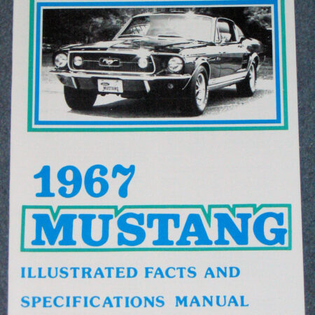 Ford Mustang Illustrated Facts Book 1967