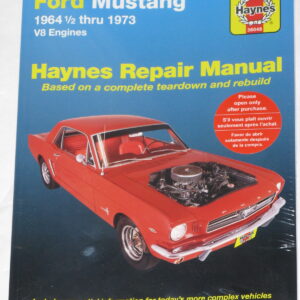 Ford Mustang Haynes Manual (July 1964-1973) V8 Engines