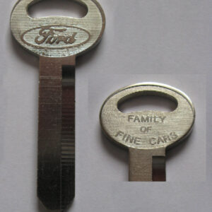 Ford Mustang Trunk key blank 1967 - 1993