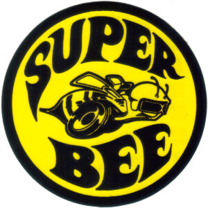 Dodge Super Bee circular sticker