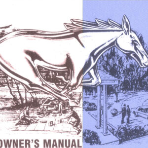 1965 Mustang Owners Manual