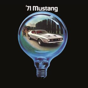 Classic Ford Mustang Sales Brochure 1971