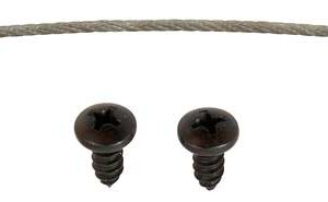 Ford Mustang 69-70 Glove Box cable & screws