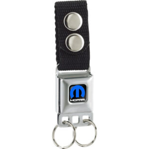 Mopar logo Seatbelt Keyring