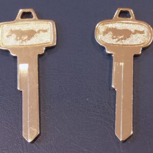 Ford Mustang Ignition & Trunk Pony key blank set 1965 1966