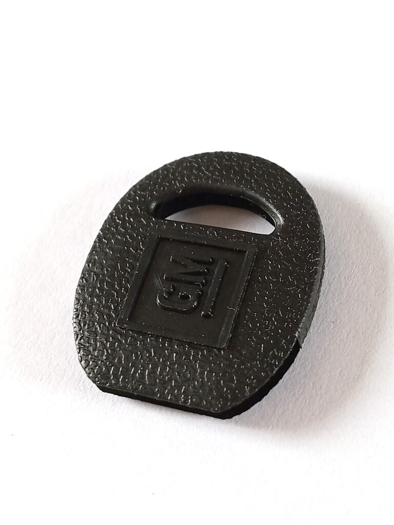 GM Key Boot / Cover Square Black plastic for Ignition / Door keys