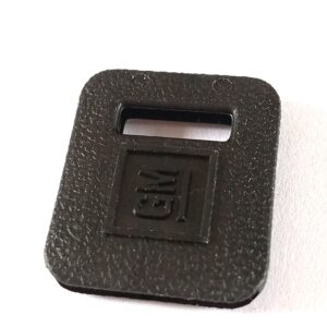 GM Key Boot / Cover Square Black plastic for Ignition / Door keys
