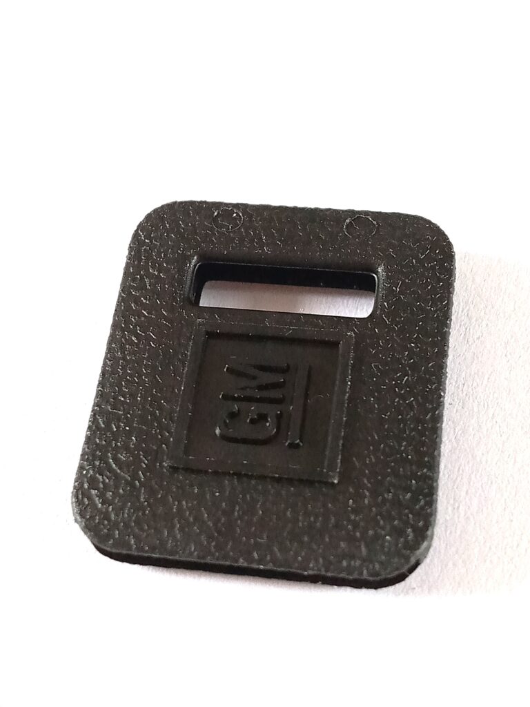 GM Key Boot / Cover Square Black plastic for Ignition / Door keys